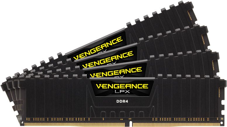 Corsair Vengeance LPX 64GB (4-KIT) DDR4 2666MHz CL16 Black